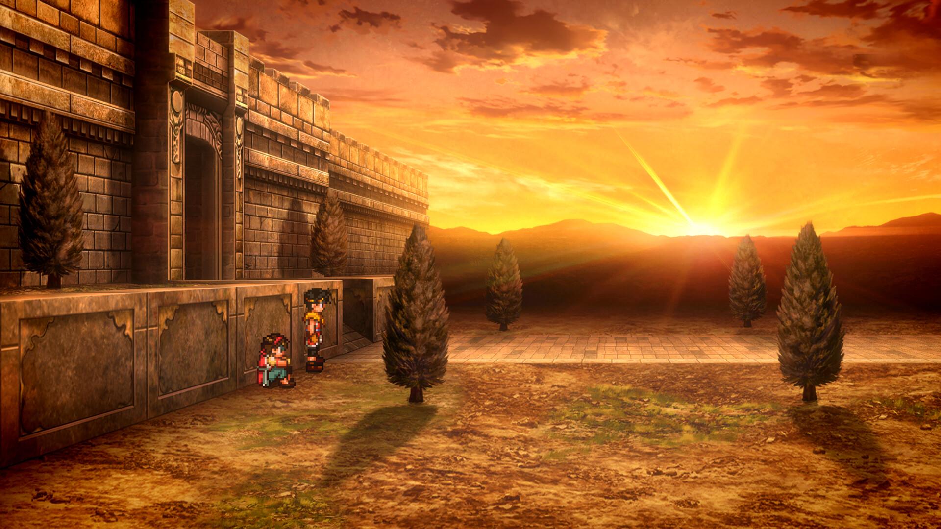 Suikoden I&amp;II HD Remaster Gate Rune and Dunan Unification Wars