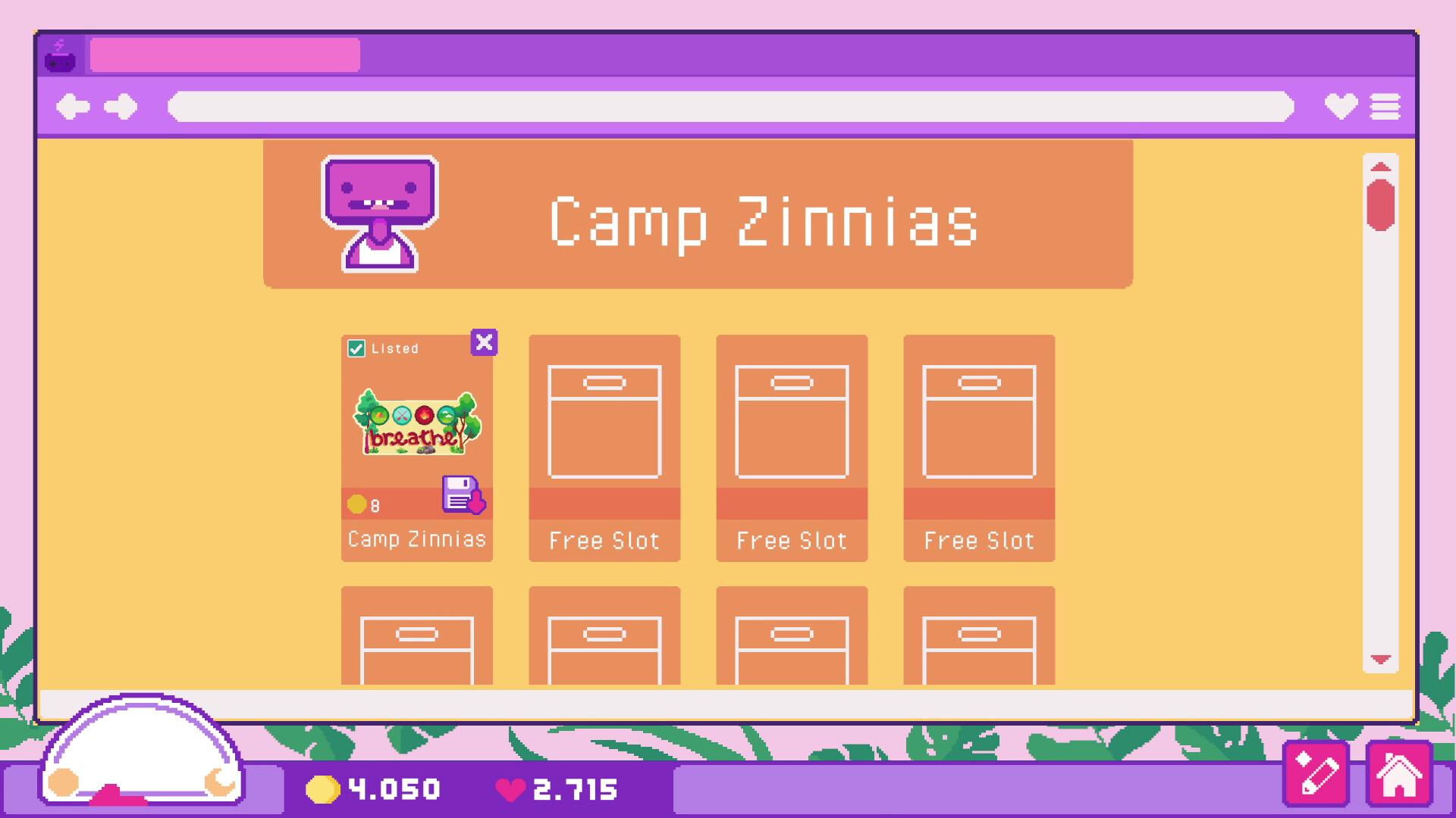 Sticky Business: Camp Zinnias