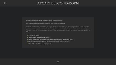 Arcadie: Second-Born